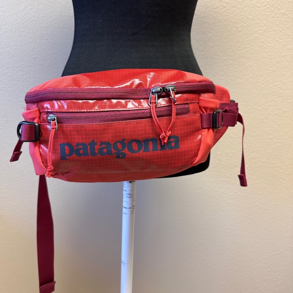 Patagonia Red Hip Pack - Black Hole Waist Bag Rare Color No Longer Made